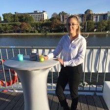 Loreen bei der Arbeit