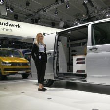 Isabella bei der Arbeit