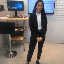Melissa bei der Arbeit