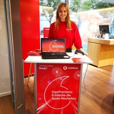 Sara bei der Arbeit