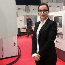 Birte arbeitet als Messehostess AMB 2019  18.09 - 22.09.2018 auf der Messe