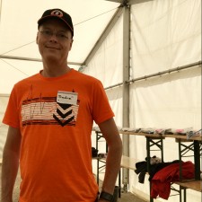 André bei der Arbeit