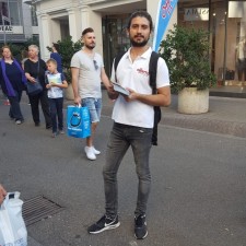 Erdi bei der Arbeit