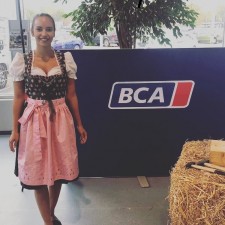 Marcia bei der Arbeit