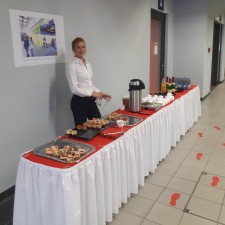 Luisa bei der Arbeit