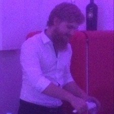Martin bei der Arbeit