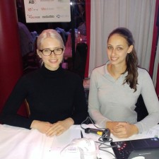 Ewgenia bei der Arbeit