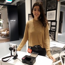 Sussan bei der Arbeit
