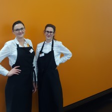 Maria bei der Arbeit