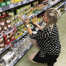 Franziska Marie Theresia bei der Arbeit