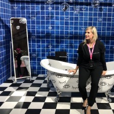 Franziska Marie Theresia bei der Arbeit