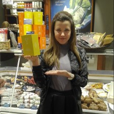 Helena bei der Arbeit