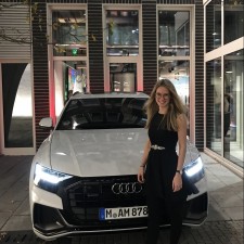 Melissa bei der Arbeit