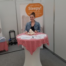 Miriam bei der Arbeit