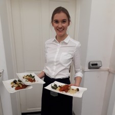Laura Ariane bei der Arbeit