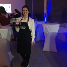 Natalie bei der Arbeit