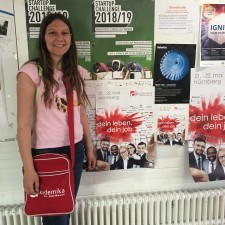 Galina bei der Arbeit