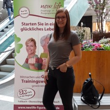 Marie-Sophie bei der Arbeit