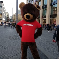 Bastian bei der Arbeit