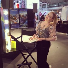 Sophie bei der Arbeit