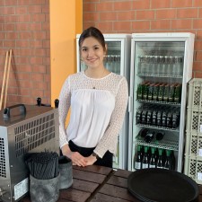 Anastasia bei der Arbeit