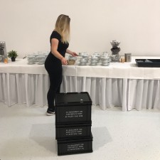Letizia bei der Arbeit