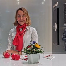 Astrid Diana bei der Arbeit