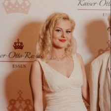 Natalie bei der Arbeit