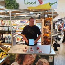 Johannes bei der Arbeit
