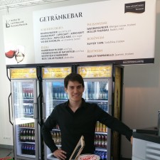 Moritz bei der Arbeit