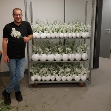 Jonathan bei der Arbeit