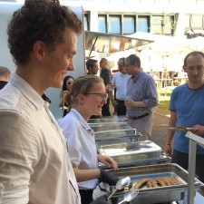 Marinus bei der Arbeit