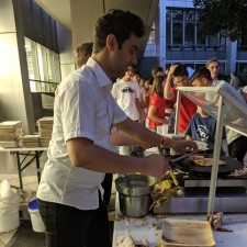 Ali bei der Arbeit