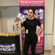 Farah bei der Arbeit