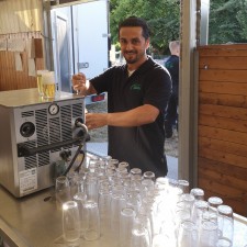 Cemal bei der Arbeit