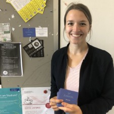 Laura bei der Arbeit