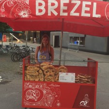 Katharina bei der Arbeit