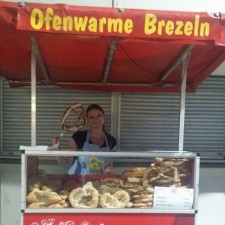 Natasa bei der Arbeit