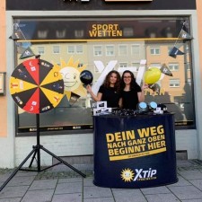 Pamela Alexandra bei der Arbeit