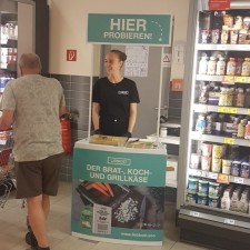 Luana bei der Arbeit