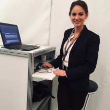 Antonia Maria bei der Arbeit