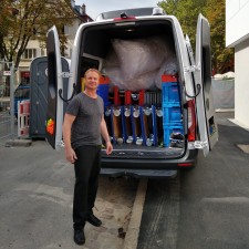 Udo bei der Arbeit