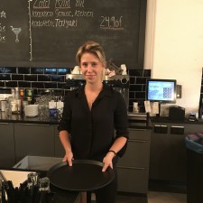 Anna-Maria bei der Arbeit
