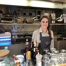 Sonja Viktoria bei der Arbeit