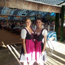 Louisa bei der Arbeit