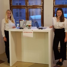 Katharina bei der Arbeit