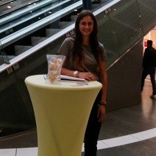 Lena Marie bei der Arbeit