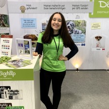 Tanja bei der Arbeit