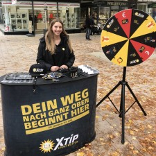 Ronja bei der Arbeit