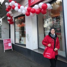 Lena bei der Arbeit